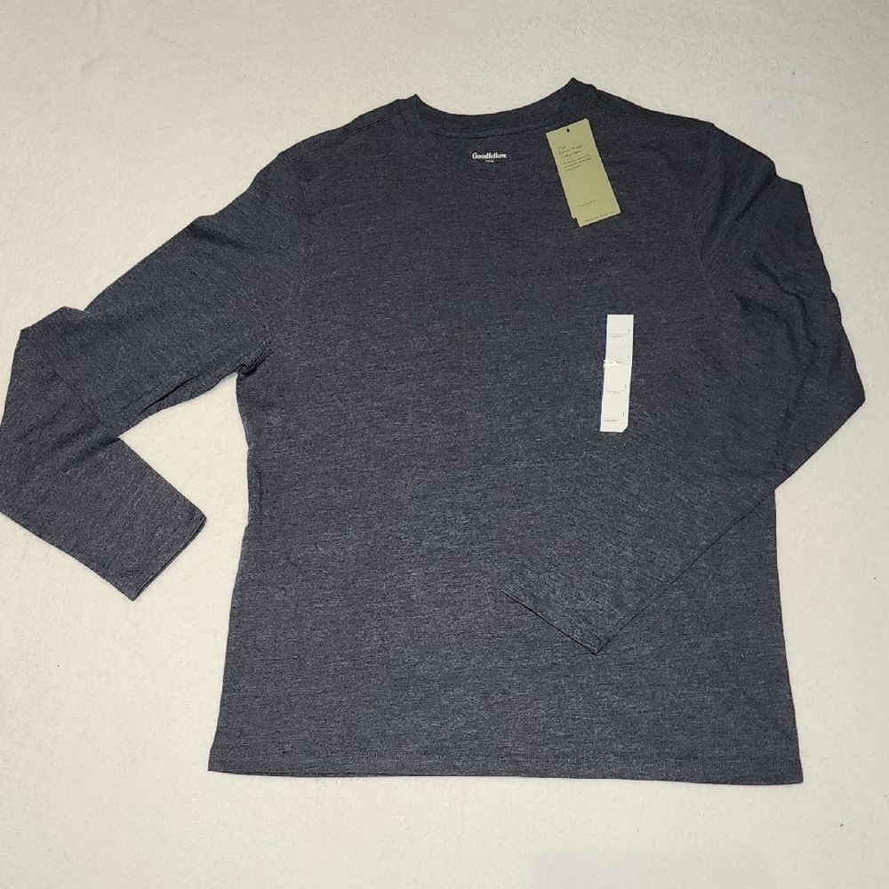Men's Heather Gray Long Sleeve Shirt